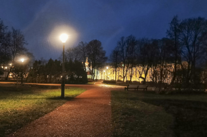 Сквер Вадима Знаменова в Петродворцовом районе стал таким же светлым, каким был сам директор музея-заповедника «Петергоф»