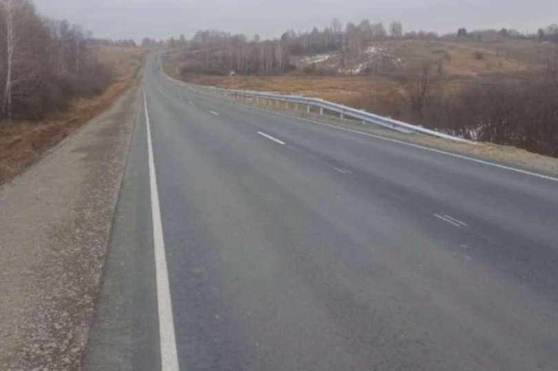 В Алтайском крае восстановлен один из проблемных участков дороги в Заринском районе