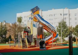 В Петергофе установили небесное дерево