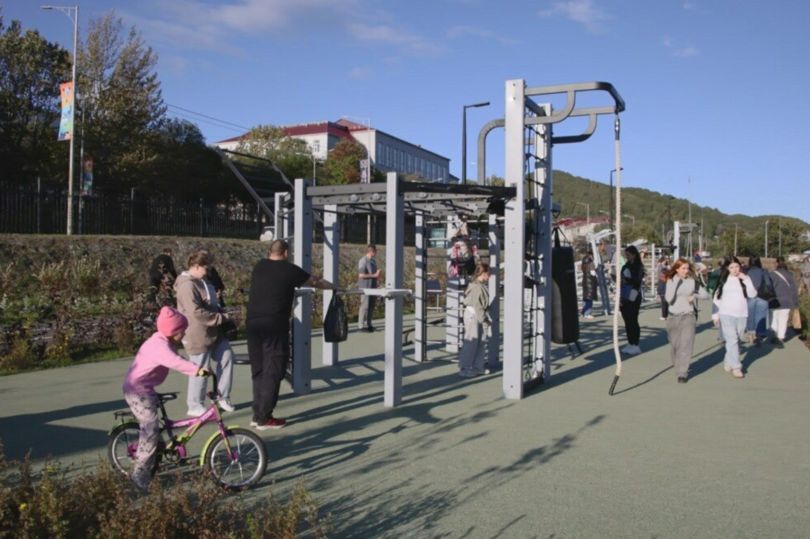 В центре Петропавловска-Камчатского открылся обновленный спортивный парк «Спартак»