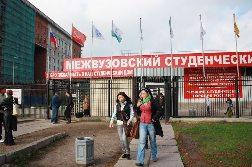 В Московском районе началось строительство студенческого общежития