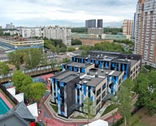 Школа в Левобережном районе Москвы построена с применением экспериментально-планировочных решений