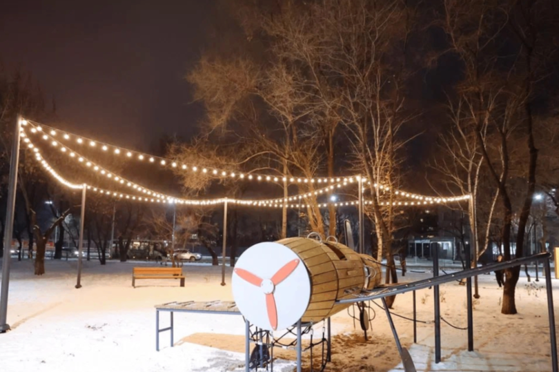 Авиасквер пополнил благоустроенные общественные пространства Благовещенска