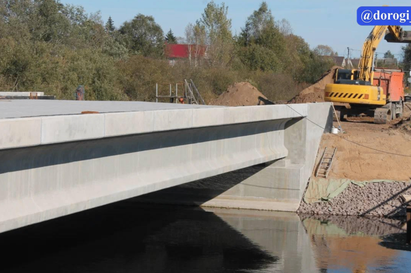 В Ленобласти готов пролетное строение моста через Ижору