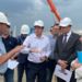 Ход строительства электробусного парка в производственной зоне «Ржевка» проинспектировали
