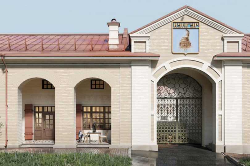 Главгосэкспертиза сообщает детали одобренного проекта реставрации Гостиного двора в Кунгуре