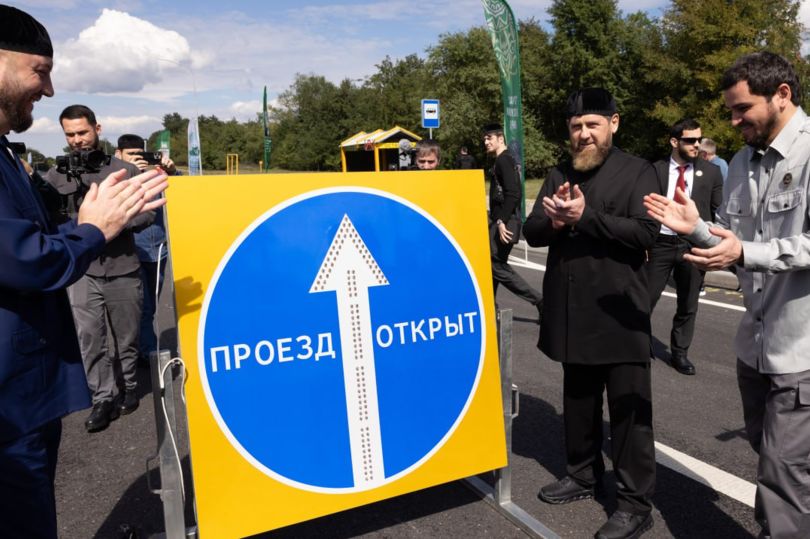 Подъезд от автодороги Р-217 «Кавказ» к городу Грозному расширили до четырех полос