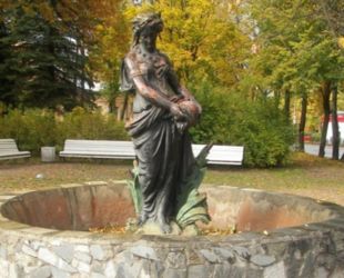 Начались работы по восстановлению «Фонтана со скульптурой» в Пушкине