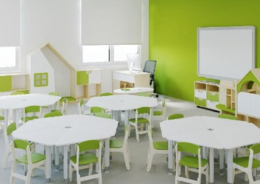 В поселке Мечниково подмосковного Краснгорска капитально отремонтируют детский сад при Петрово-Дальневской СОШ