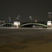 На Биржевом мосту загорелось 660 новых светодиодных светильников