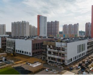 Завершается строительство школы на 1100 мест в ЖК «Бутово Парк 2» Ленинского округа