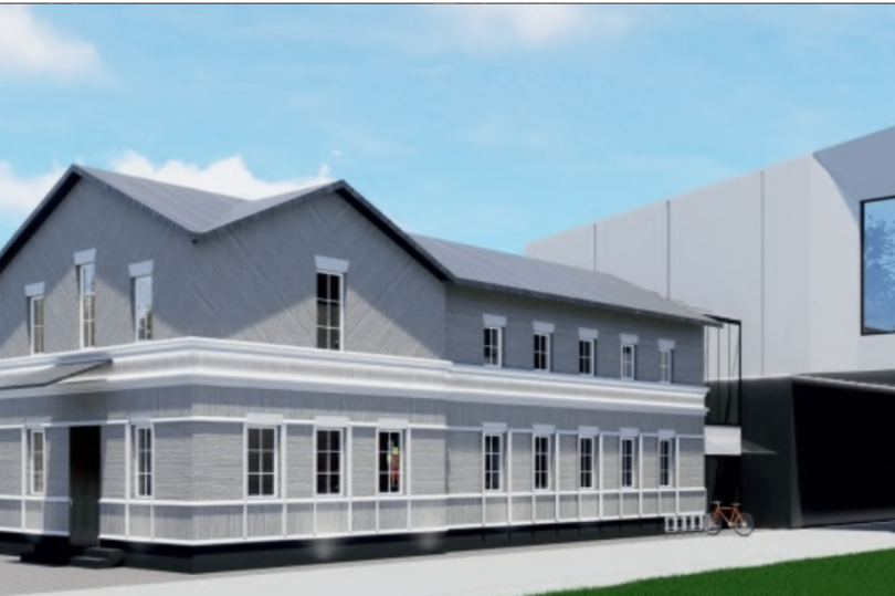 В петербургском Шувалово согласован облик административного здания с восстановлением исторического дома