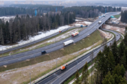 Запущено движение по развязке с подъездом к аэропорту Пулково на трассе М-11 «Нева»