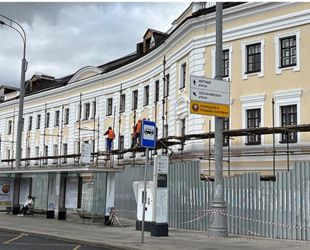 В Москве завершается реставрация фасада здания Малого театра