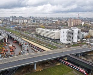 Более 300 мостов, тоннелей и эстакад построено в Москве с 2011 года