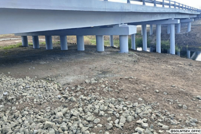 В Оренбургской области отремонтирован еще один мост по нацпроекту
