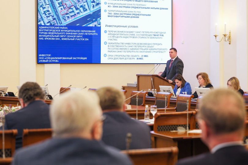 В историческом квартале Адмиралтейского района Петербурга построят детский сад