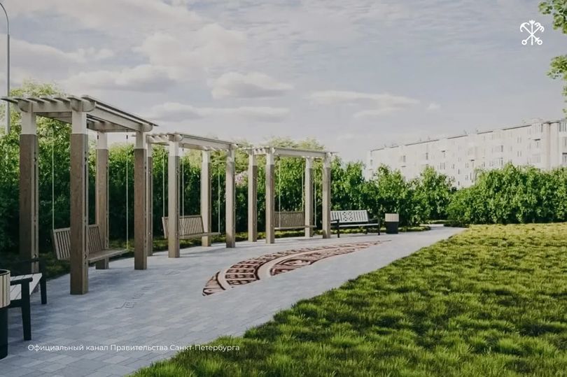 На Среднем проспекте В.О. в Петербурге обновят территорию у дома 93