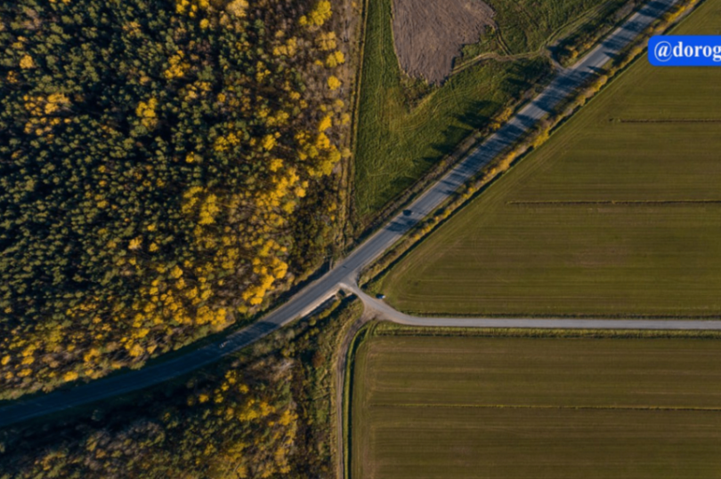 В Ленобласти от поселка им. Свердлова до Кальтино - едем по асфальту