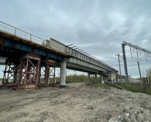 На Петрозаводском шоссе завершилась последняя надвижка в рамках строительства новых путепроводов