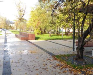 Во Фрязине завершилось благоустройство пешеходной зоны