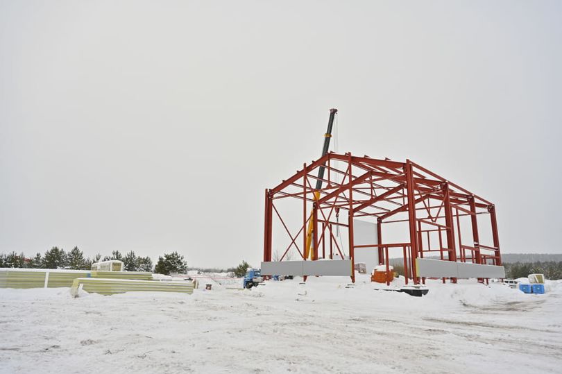 На стройплощадке особой экономической зоны «Пермь» ведутся подготовительные работы