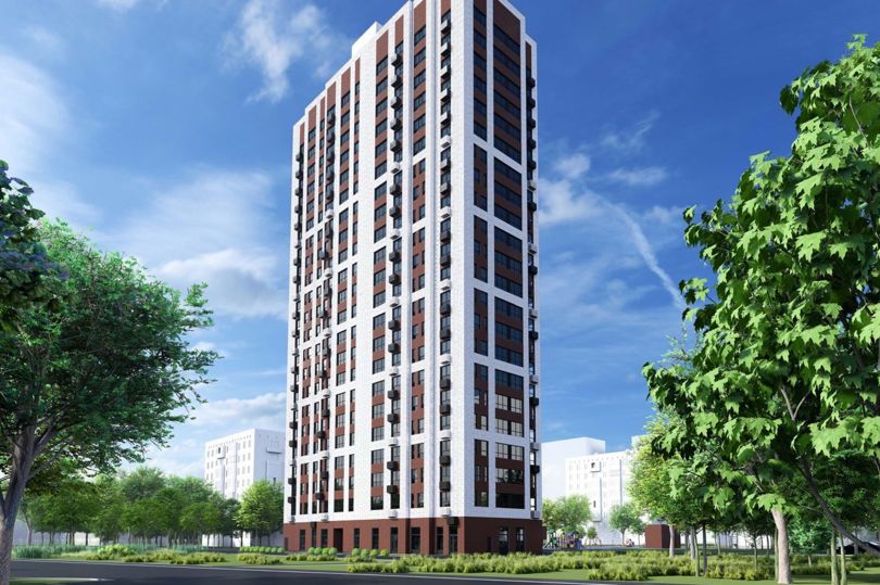 Дом с геометрической сеткой фасадов построят по реновации в районе Останкинский в Москве