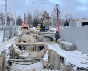 Реконструкция водовода повысит надежность водоснабжения почти тысячи зданий в Красногвардейском районе