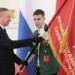 Лучшему студенческому стройотряду вручили Почетное знамя Губернатора Санкт-Петербурга