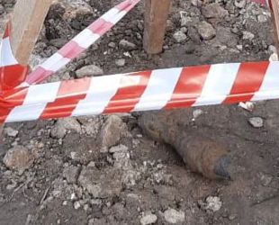 При реконструкции теплосетей в Пушкине подрядчики ГУП «ТЭК СПб» нашли снаряд времен войны
