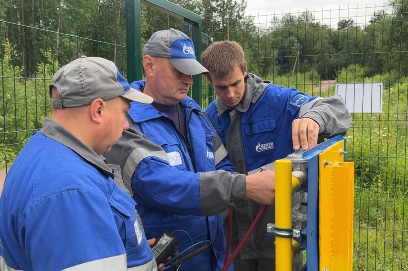 В деревне Большое Куземкино Ленинградской области газифицированы семь многоквартирных домов