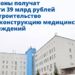 Правительство направит регионам почти 39 млрд рублей на строительство и реконструкцию медицинских учреждений