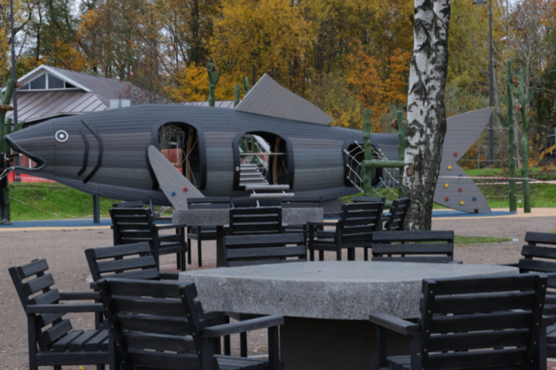 В ленинградском Выборге поселилась огромная рыба