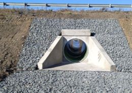 На федеральных трассах Забайкалья продолжается ремонт водопропускных труб инновационным методом