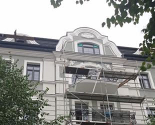 Ремонт исторического доходного дома в Советске близок к финишу