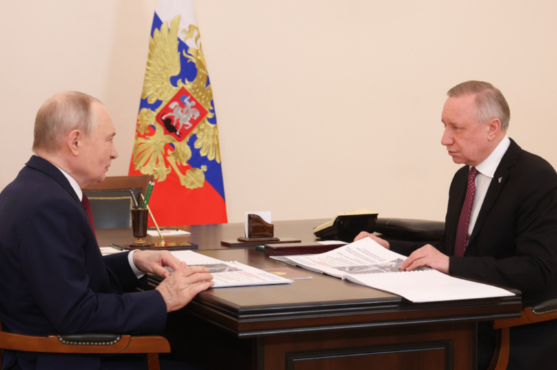 Александр Беглов доложил Президенту России о ходе выполнения городом национальных проектов, региональных приоритетов развития и петербургских мегапроектов
