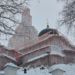 Продолжается реставрация Успенского собора Святогорского монастыря в Псковской области