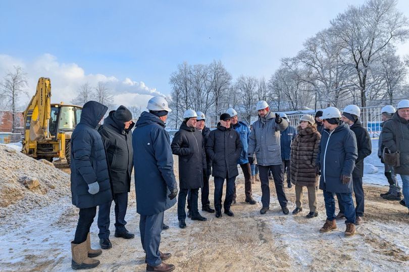 На самой крупной коммунальной стройке Ленобласти - водоочистных сооружениях в Волхове - ускоряют работу