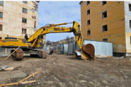 В Заозёрске Мурманской области снесли два аварийных дома