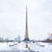 В Москве завершена реставрация легендарного монумента «Покорителям космоса»