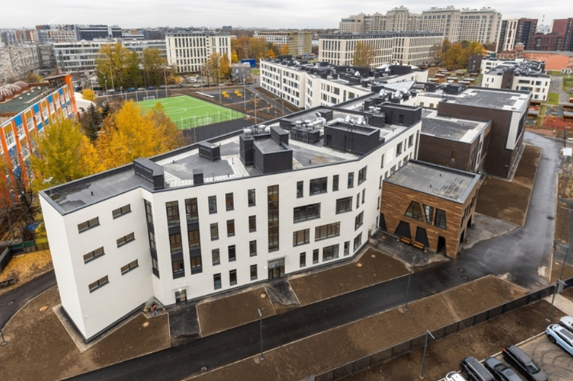 Ввод в эксплуатацию новой школы на 1320 мест в Приморском районе Петербурга