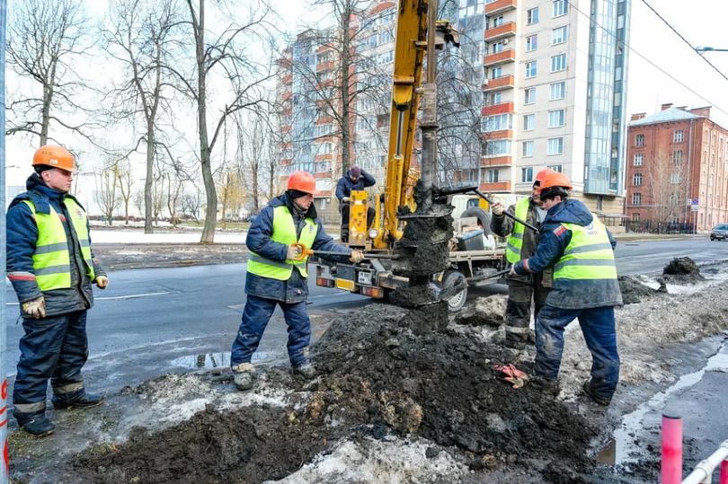 Одна из первых магистралей, построенных в Ленинграде после Великой Октябрьской революции, получит новое наружное освещение