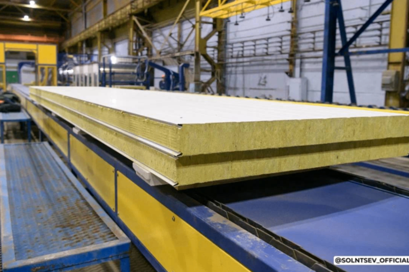 «Полипласт» запустил в Орске производство сэндвич-панелей