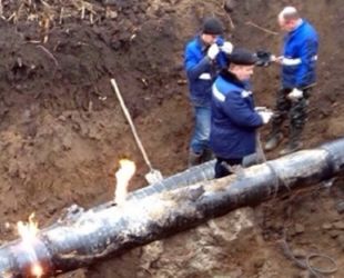 На Хорошевском шоссе строители повредили газопровод