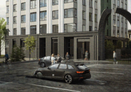 Проект КРТ на ул. Мира в Новосибирске дополнят общедоступными парковками и фонтаном