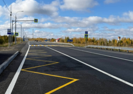 В Ханты-Мансийском автономном округе-Югра завершен ремонт участка автодороги Сургут - Нижневартовск