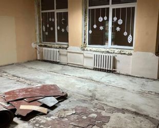 Строители приступили к демонтажным работам в СОШ №11 подмосковного округа Пушкинский