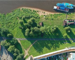 Представлена предварительная концепция Софийской набережной между мостами в Великом Новгороде