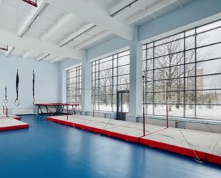 В Красногвардейском районе открыли легендарный гимнастический спортивный комплекс «Динамо» после капитального ремонта