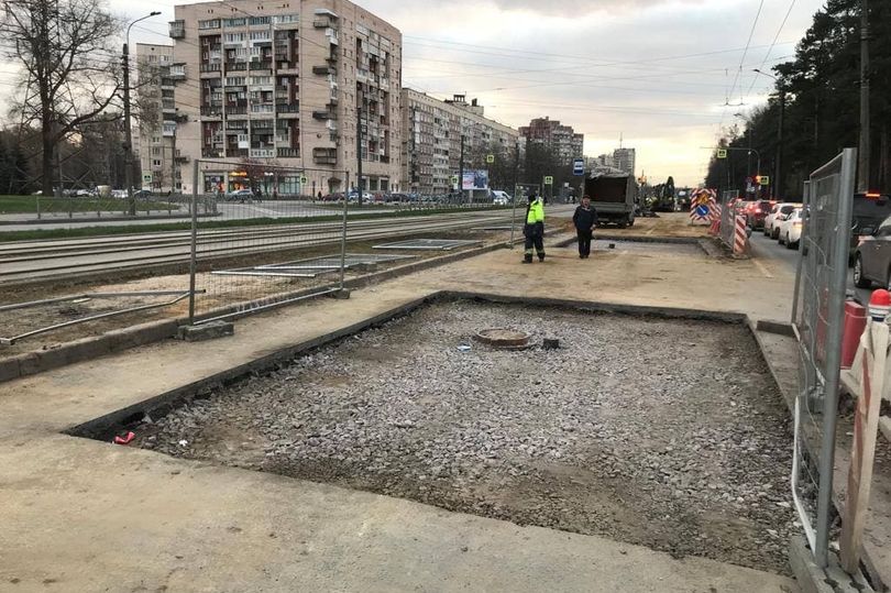 Реконструкция водопроводной магистрали на севере Петербурга